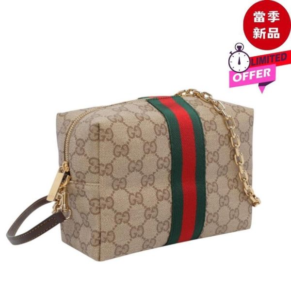 Gucci Primavera GG Mini Camera  經典老花織帶迷你相機肩背包   沙色／深棕 Gucci,Gucci Primavera,Gucci Mini Camera Bag,Gucci相機包,Gucci迷你相機包,Gucci GG帆布,Gucci GG老花包,Gucci織帶包,Gucci Web織帶,Gucci鏈條包,Gucci肩背包,Gucci迷你包,Gucci沙色深棕包,A006XF FAF8R 8547