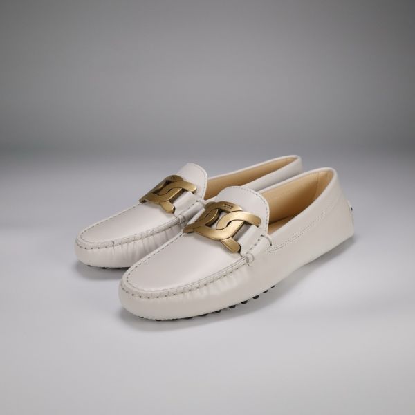 Tod's Tods 女款 Kate 平底豆豆樂福鞋   白色    IT 35/35.5/36/36.5 Tod's Tods 女款 Kate 平底豆豆樂福鞋    白色    IT 35/35.5/36/36.5