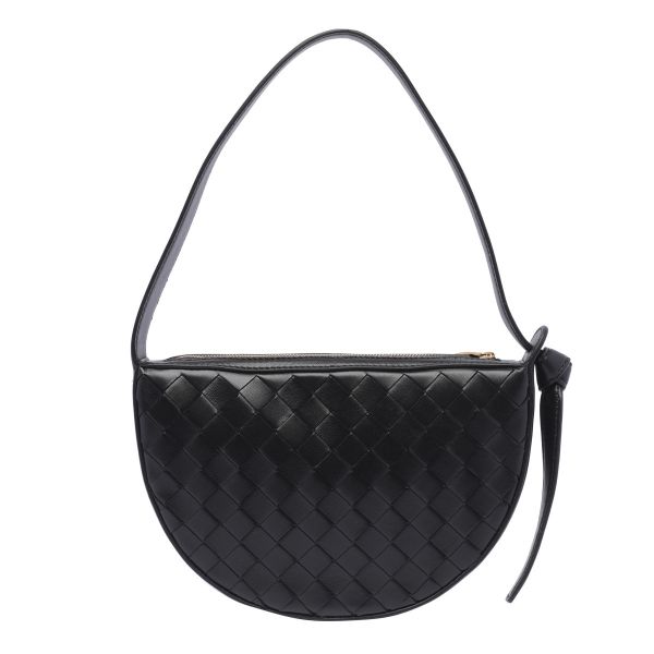 Bottega Veneta 763747 迷你 Sunrise 包    黑色 