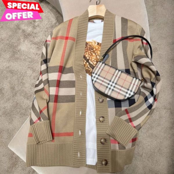 Burberry 80580061 Vintage 格紋小型Olympia 包 Burberry Olympia 包, Vintage 格紋包, 小型肩背包, 可拆式手拿包, 英倫經典格紋, 弧形設計包款, 光澤金屬細節, 高雅實用配件