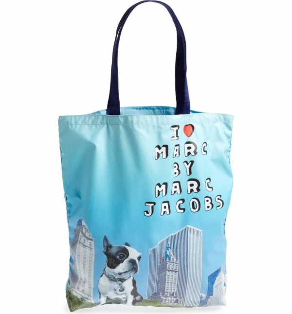 Marc By Marc Jacobs  購物環保袋/包 曼哈頓的法鬥犬 