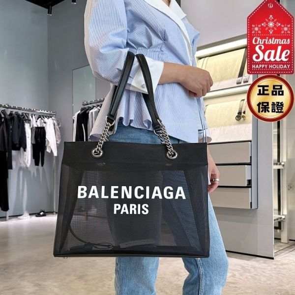 Balenciaga 741602 Duty Free M 中款網狀透視購物袋/托特包  黑色 Balenciaga 741602 Duty Free M 中款網狀透視購物袋/托特包

黑色