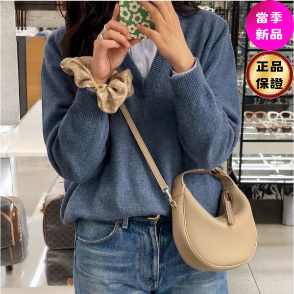 Celine 120723 Teen 小牛皮 Lulu 豌豆包 SAFARI 沙色 Teen Celine Lulu, 牛皮革, 沙色, 義大利製造, 時尚單品