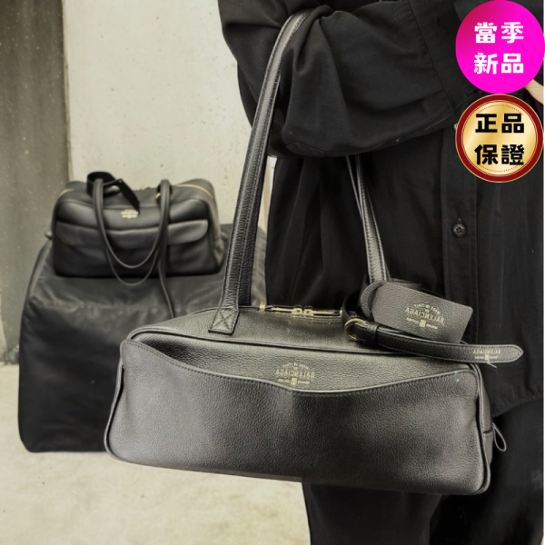 Balenciaga 832920 Carrie Bowling 小款保齡球包  黑色 Balenciaga,Carrie Bowling Bag,小牛皮保齡球包,黑色手袋,義大利製造