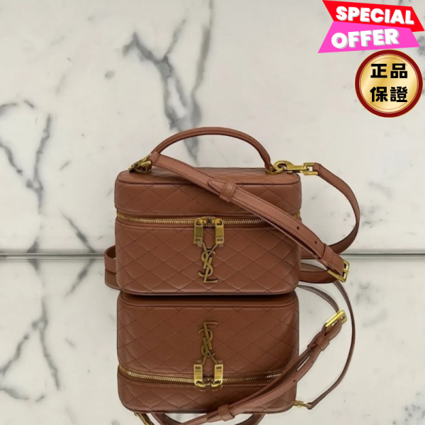 Saint Lauent 766731 YSL 小羊皮 Gaby Vanity 包  Barley Pink 棕粉色 Saint Laurent, Gaby Vanity, YSL 小包, Saint Laurent 化妝包, 小羊皮精品, 精品平行輸入, 100% 真品, 專櫃真品保證, 精品折扣, 優惠精品價格, 限時優惠, 快速配送, 台灣精品代購