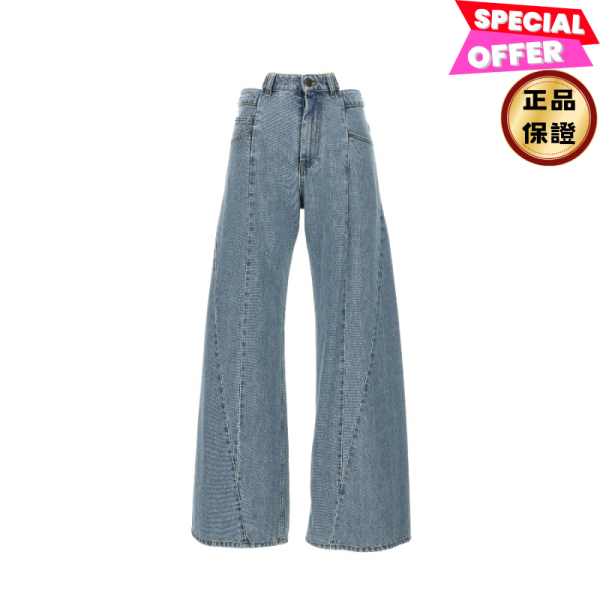 Maison Margiela 女款鏤空皮帶拉長修身牛仔褲 水洗藍色    IT38/40/42/44 Maison Margiela 女款鏤空皮帶拉長修身牛仔褲
水洗藍色



IT36/38/40/42