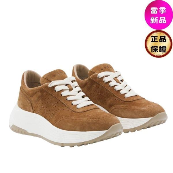 Hogan 女款 Hi-Fi 麂皮厚底雲朵運動鞋  底高6.5公分  IT35/36/36.5/37/37.5/38/38.5/39/40 Hogan,Hi-Fi,女款運動鞋,厚底運動鞋,雲朵運動鞋