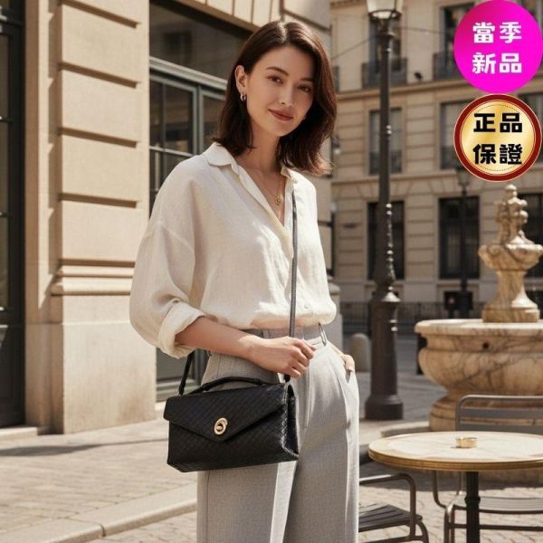 Bottega veneta 817191 Knot Lock 信封手提斜背包  深棕色﻿ Bottega veneta, Knot Lock, Intrecciato, 斜背包,  巴羅洛酒紅 小羊皮, 義大利製