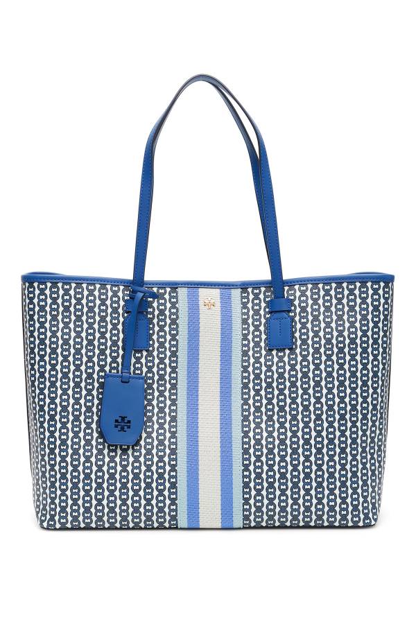 Tory Burch Gemini Link 大款托特包 藍色 
