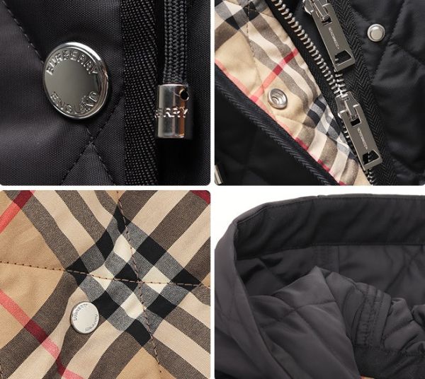 Burberry 80726701 女款溫控絎縫尼龍大衣  黑色  XS/S/M Burberry 80726701 女款溫控絎縫尼龍大衣