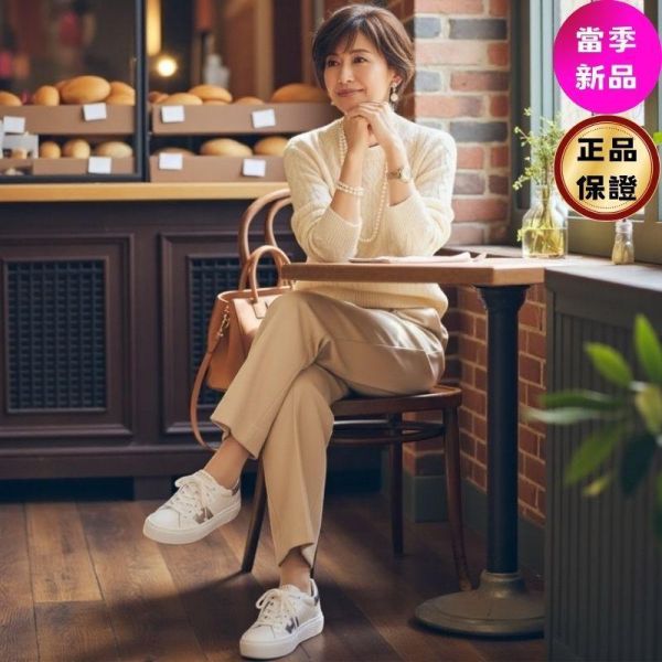 Hogan 女款 Crosswind 滑板運動鞋  白色. 銀色H/增高約6公分  EU36/36.5/37/37.5/38/38.5/39 Hogan,Crosswind,女款運動鞋,象牙色運動鞋,厚底休閒鞋