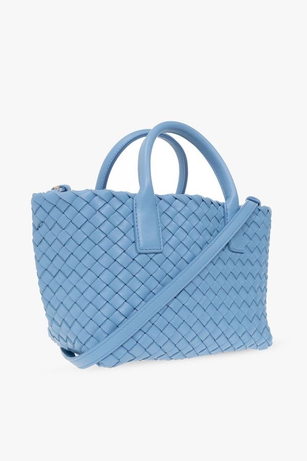 Bottega Veneta 709464 BV 迷你 Cabat 包     藍色 