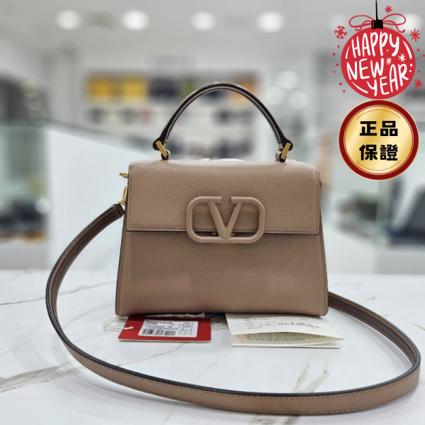 Valentino Garavani VSLING 小號手提肩背包粉色 Valentino garavani, VSLING, 小號包, 粉色手提包, 斜背包, 精品女包