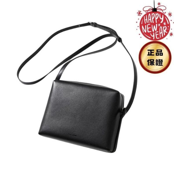 The Row Regent 小羊皮相機斜背包  黑色 The Row, REGENT Crossbody, 斜背包, 納帕皮革, 黑色, 義大利製造