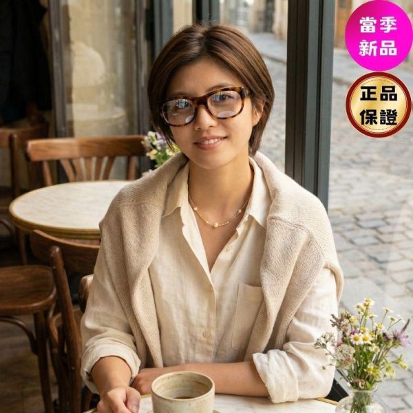 Saint Laurent 832547 YSL 815 ROMY 方橢圓鏡框 Dark Havana Saint Laurent,SL815Romy,YSL太陽眼鏡,龜甲鏡框,日本製眼鏡