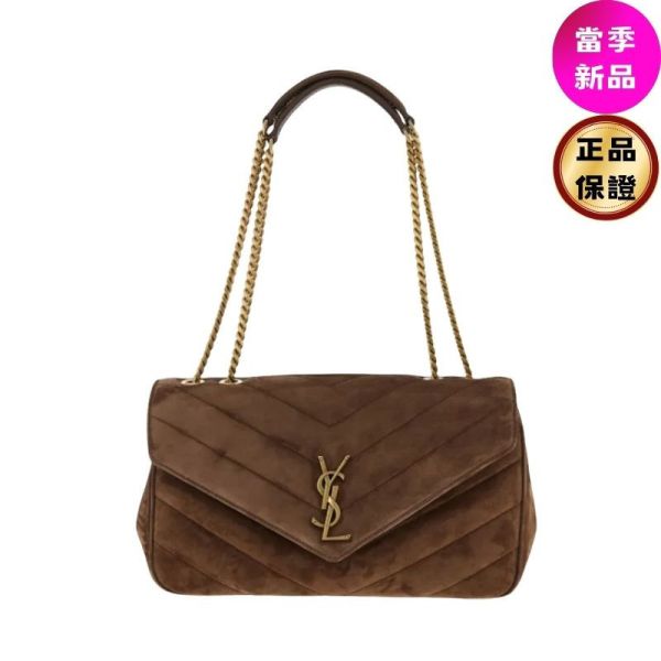 Saint Laurent YSL 801439 Loulou 中款麂皮鍊帶包 Saint laurent, Loulou, Matelassé, 麂皮鍊帶包, 中款包, 法式精品, 義大利製造