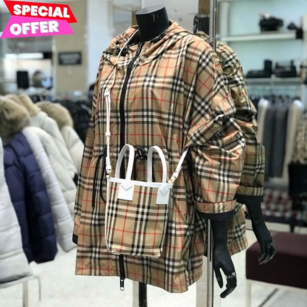 Burberry 80723481 迷你 London 水桶包   白色 