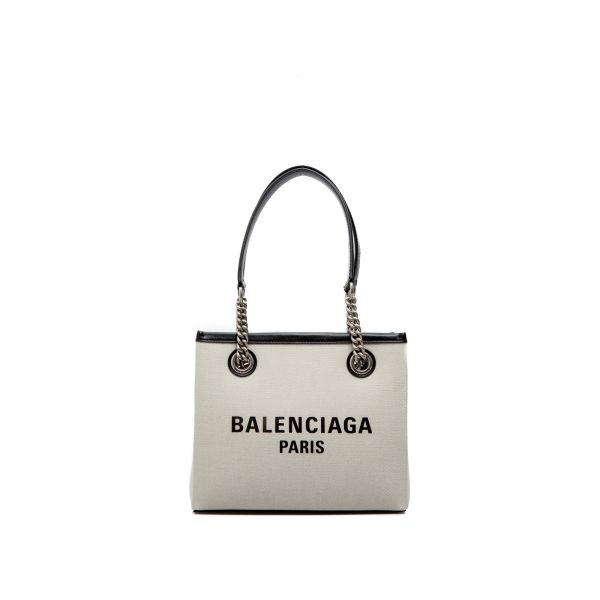 Balenciaga 759941 Duty Free S 小款帆布包購物袋  自然色 Balenciaga 759941 Duty Free S 小款帆布包購物袋  自然色