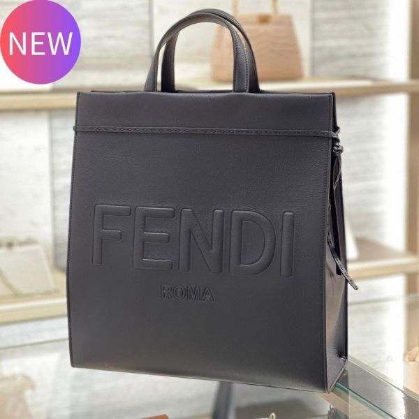 Fendi 7VA583 男款/中性款 Roma 中型Go To手提包     深藍色 Fendi 7VA583 男款/中性款 Roma 中型Go To手提包



 深藍色