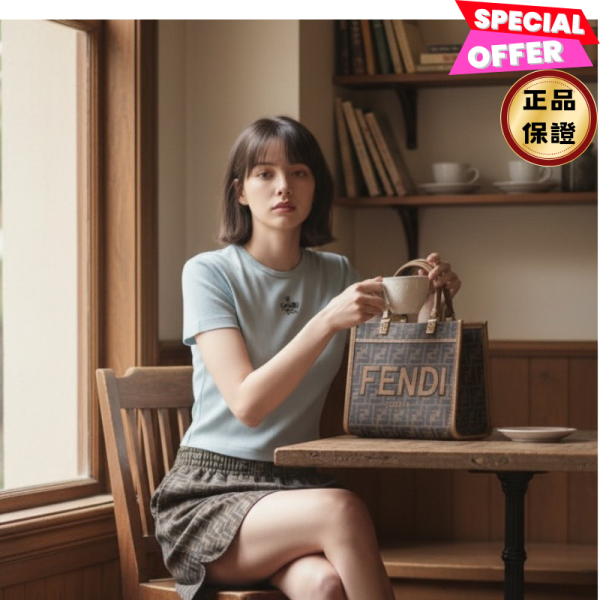Fendi 8BH394 小款 FF緹花 Sunshine 包  棕色/皮革肩帶 Fendi、Sunshine、Fendi包包價格、Fendi包專櫃、Fendi包款評價、Fendi包包尺寸、Fendi專櫃位置、Fendi真品鑑定、緹花包、手提包、肩背包、精品包款、精品包推薦、小型包款推薦、實用包款推薦、精品包評價、精品包價格、平行輸入、精品平行輸入、100%真品、專櫃真品保證、精品折扣、優惠精品價格、限時優惠、快速配送、台灣精品代購、精品包包哪裡買、精品包專櫃價格