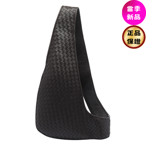 Bottega veneta 836905 Sling Nappa Fluffy 斜背包 Fondant 深可可色 Bottega veneta, Veneto Sling, 斜背包, Intrecciato, 小羊皮, Fondant, 義大利製造