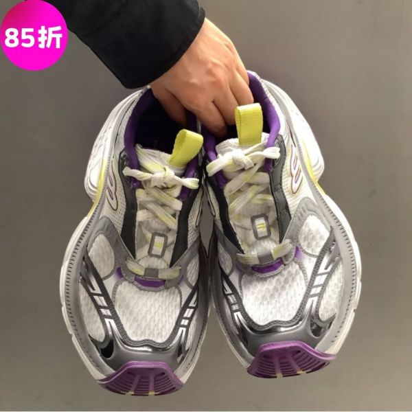 Balenciaga  女款 6XL Sneaker環保運動鞋  白紫灰拼色  EU38 Balenciaga、6XL、運動鞋、環保鞋、潮流鞋、精品鞋、平行輸入、精品平行輸入、100%真品、專櫃真品保證、精品折扣、優惠精品價格、限時優惠、快速配送、台灣精品代購