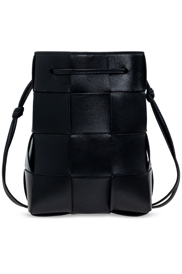 Bottega Veneta 680218 小款 Bucket 包  黑色 