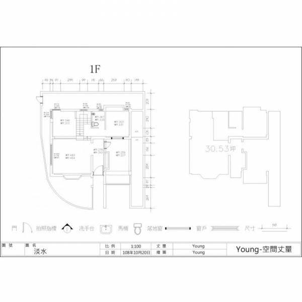 案例分享-透天 丈量,室內設計,裝潢,平面配置