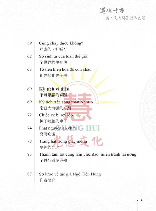 《道化十方－為上天大開普渡作見證》(越文版)               《Đạo hóa thập phương －Minh chứng cho việc Ơn Trên đại khai phổ độ  》                  ( Bản tiếng việt)吳進雄　著 /  張金花  譯 Ngô Tiến Hùng biên soạn／Truong Kim Hoa 《道化十方－為上天大開普渡作見證》(越文版)《Đạo hóa thập phương －Minh chứng cho việc Ơn Trên đại khai phổ độ  》 ( Bản tiếng việt)吳進雄　著 /  張金花  譯 Ngô Tiến Hùng biên soạn／Truong Kim Hoa