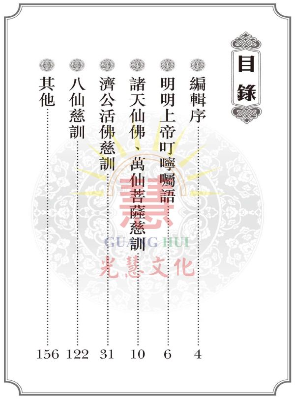 光明珠璣集(1)／聖賢仙佛著 光明珠璣集