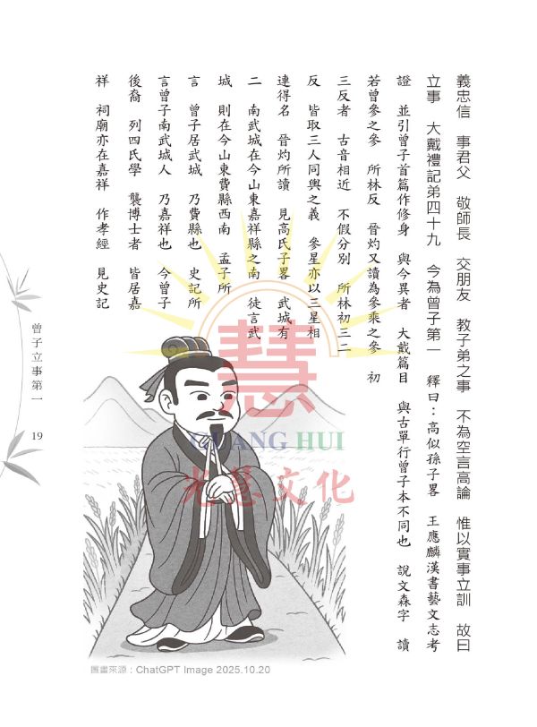 《曾子十篇注釋 》曾子  著/ 阮元   注釋/光慧文化   編校 曾子十篇注釋