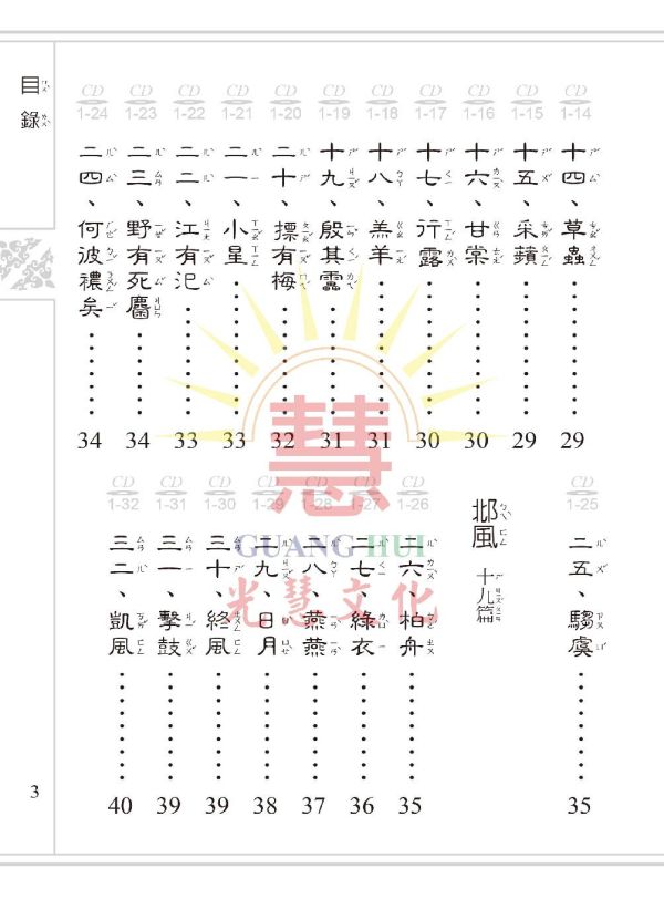 詩經(注音) / 光慧文化編輯 詩經