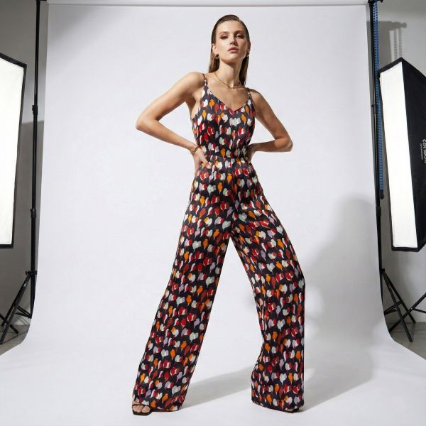 日式小甜品｜布穀鳥連身褲｜100%silk 女裝,洋裝,永續時尚,環保服飾,平價永續品牌,Rere,Rere永續時尚,women’s clothing, sustainable fashion, eco fashion