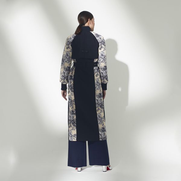 ERIKACHUNG 氣場大女主｜羊毛拼接排釦長大衣 #erikachung #下著 #裙裝 #高級訂製 #高訂禮服 #高訂時裝 #設計師品牌 #Erika設計師