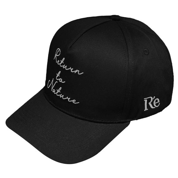 Re're｜SMALL FACE CAP：SHARP & STRUCTURED - 草寫款 