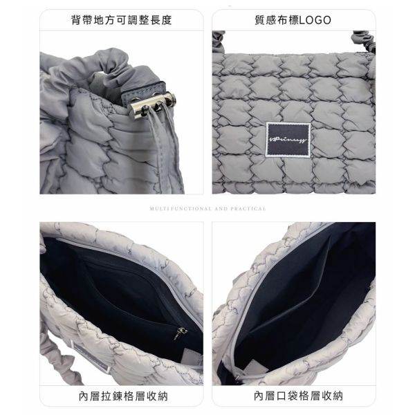 品牌Y2K氣泡糖兩用斜背包 