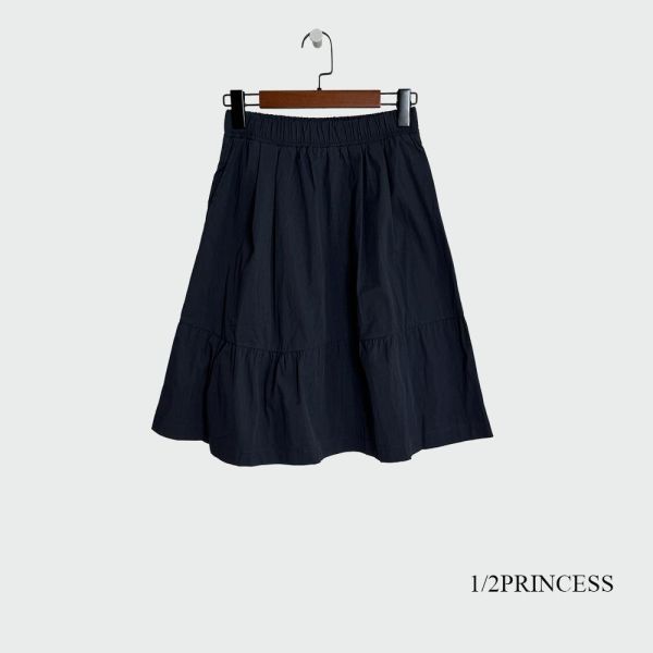 棉麻氣質五分裙 