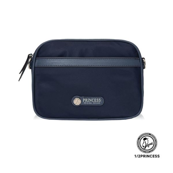 尼龍雙拼小相機斜背 