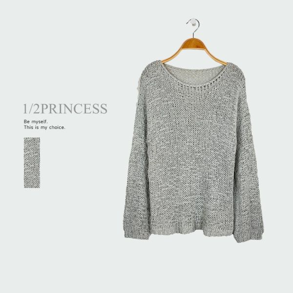 透視網格長袖罩衫 