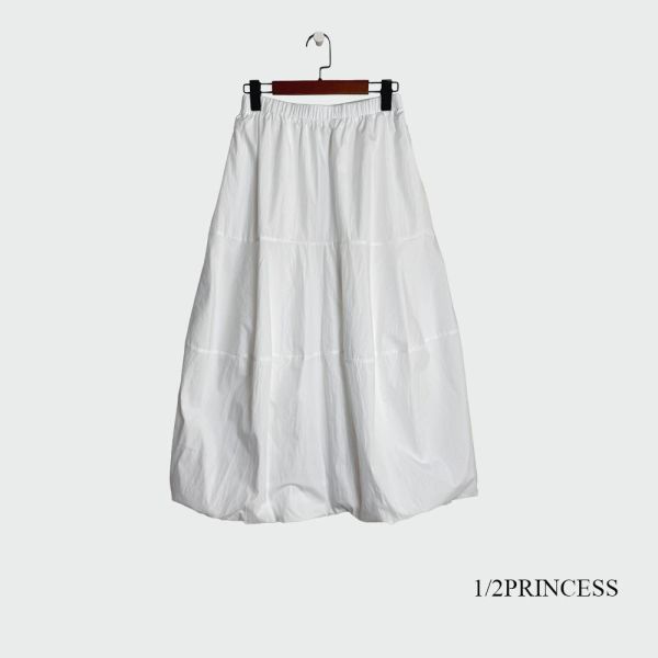 日系棉麻氣球裙 