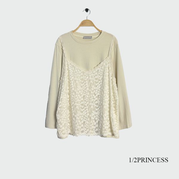 日系假兩件造型T 