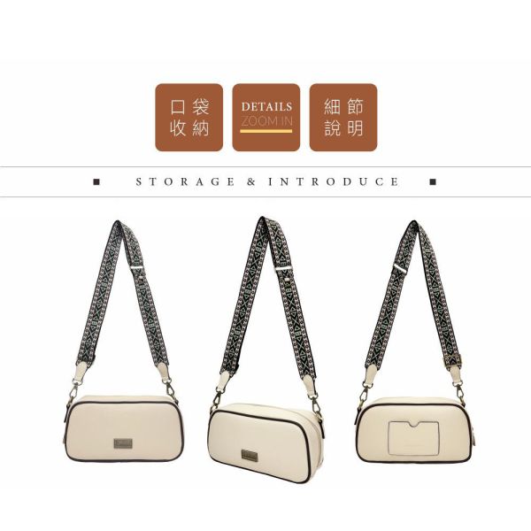 復古皮革原味吐司二用包 