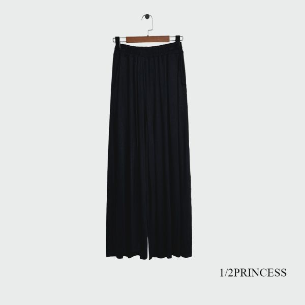 軟綿綿舒適寬褲裙 