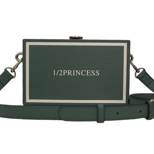 綠色品牌盒子包 