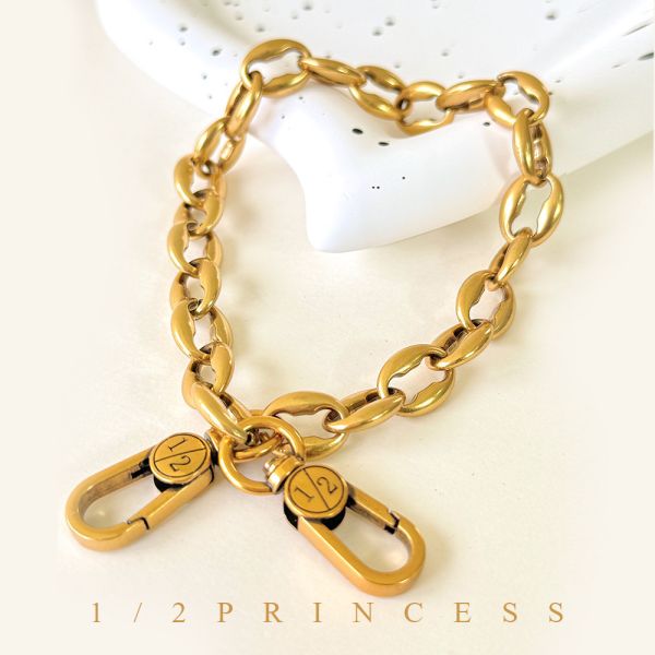 品牌鎏金鍊條萬用帶 