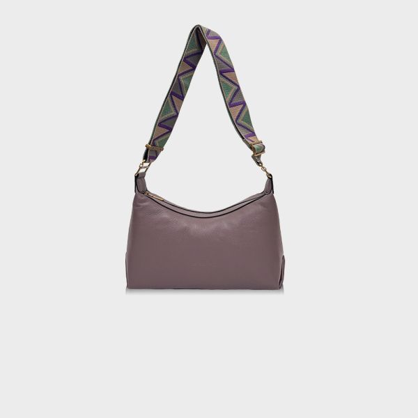 精品館甩紋牛皮阿瑪拉斜背包 