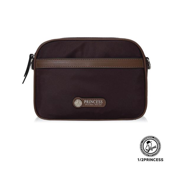 尼龍雙拼小相機斜背 