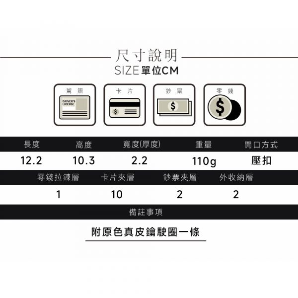 RICHER.W戴納男士中短夾禮盒組 