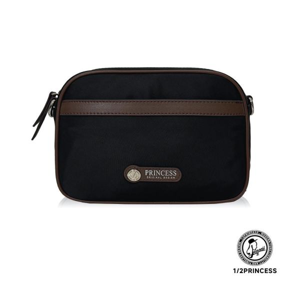 尼龍雙拼小相機斜背 