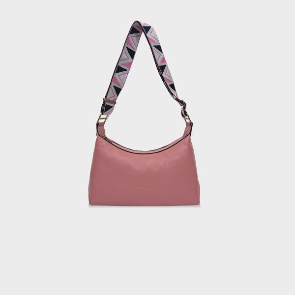 精品館甩紋牛皮阿瑪拉斜背包 